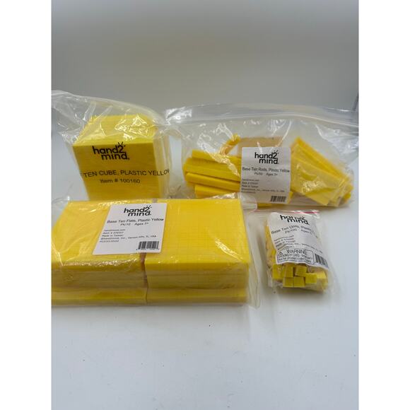 EAI Education Other - EAI Education Base Ten Blocks Set of 161